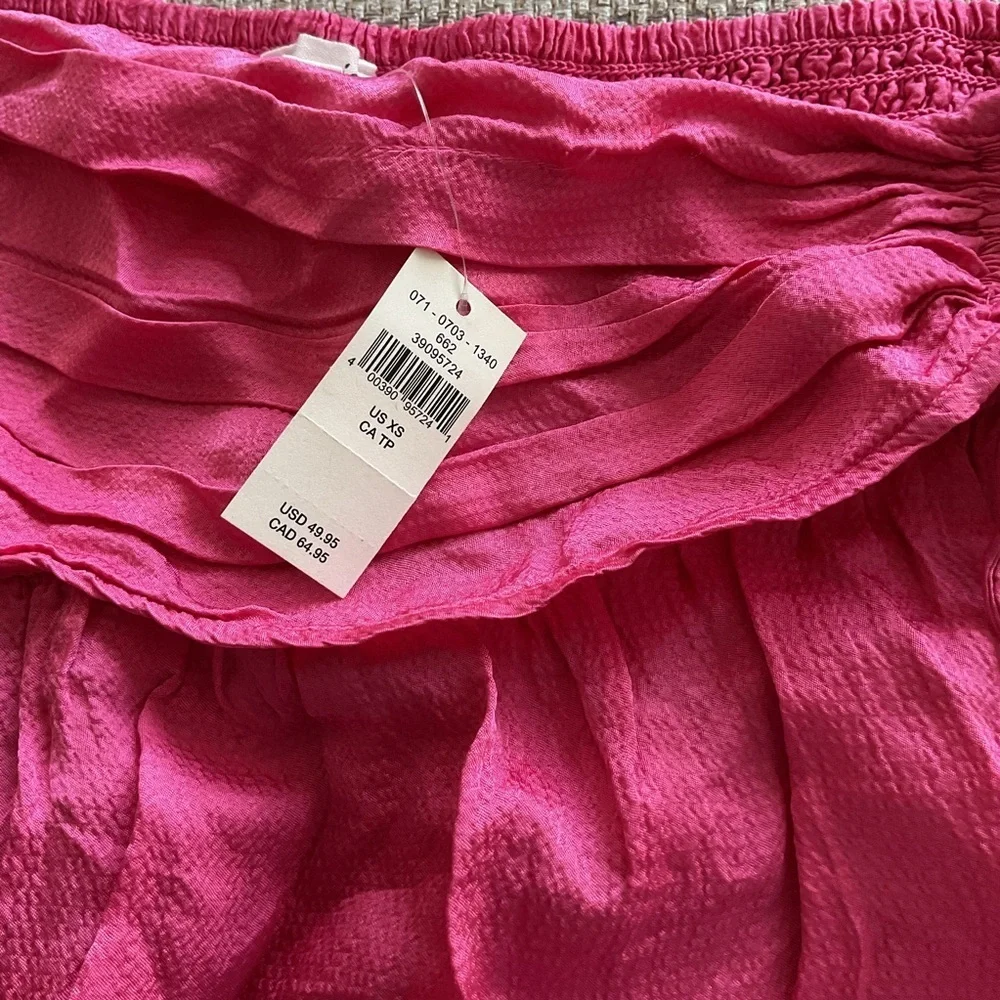 Aerie Vibrant Pink Mini Skirt